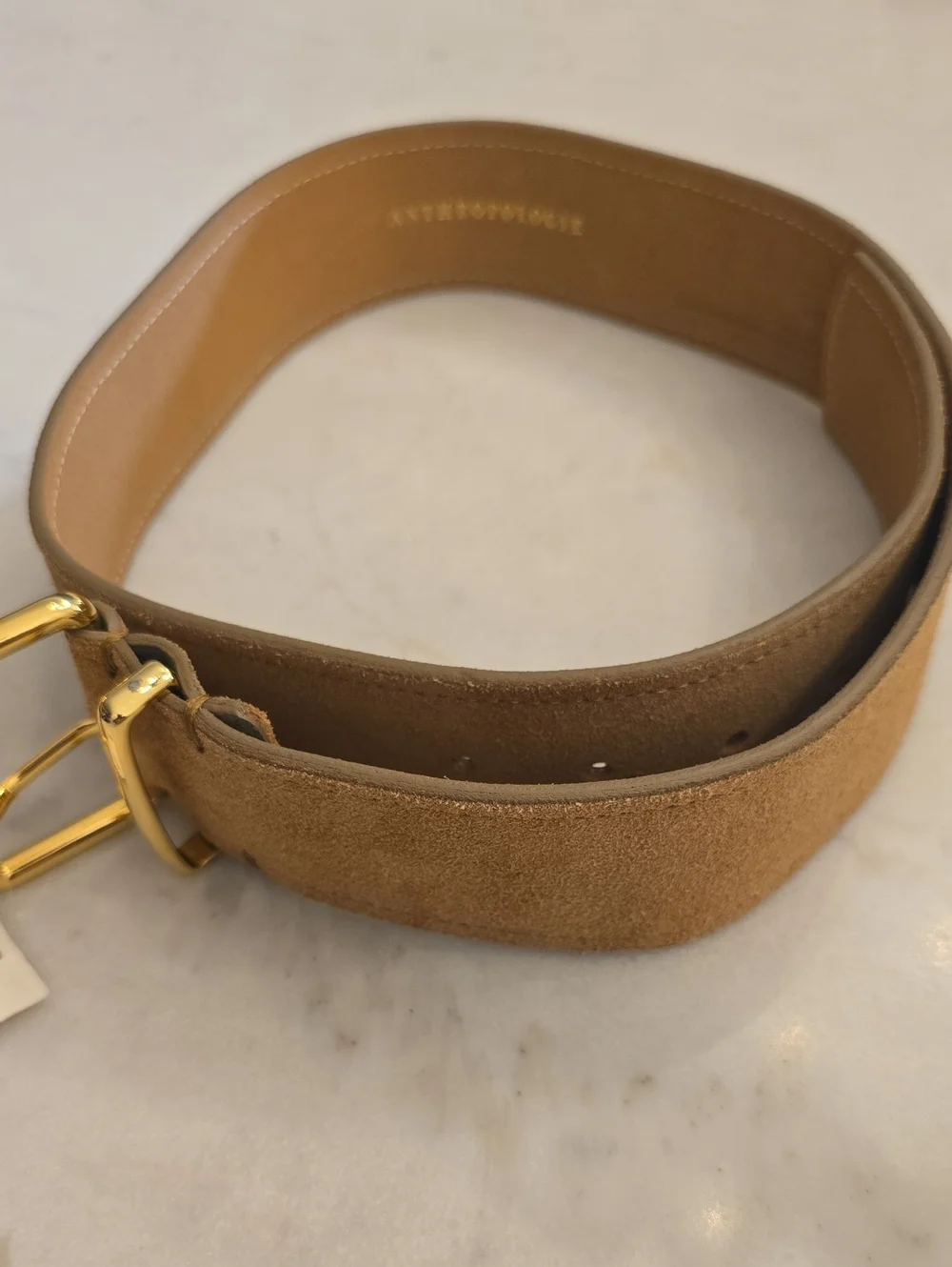 NWT Anthropologie Emerson Seude Belt. XS